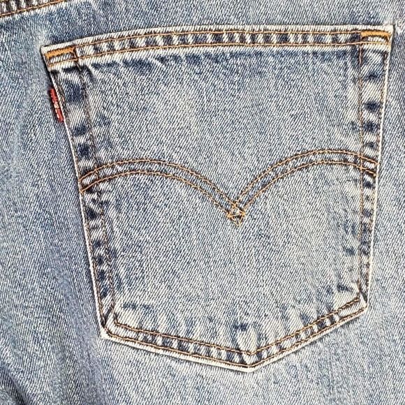 Levis Jeans Mens 40X34 Tall Blue Loose Fit Vintage 90s Skate Y2K Zip - Picture 7 of 10